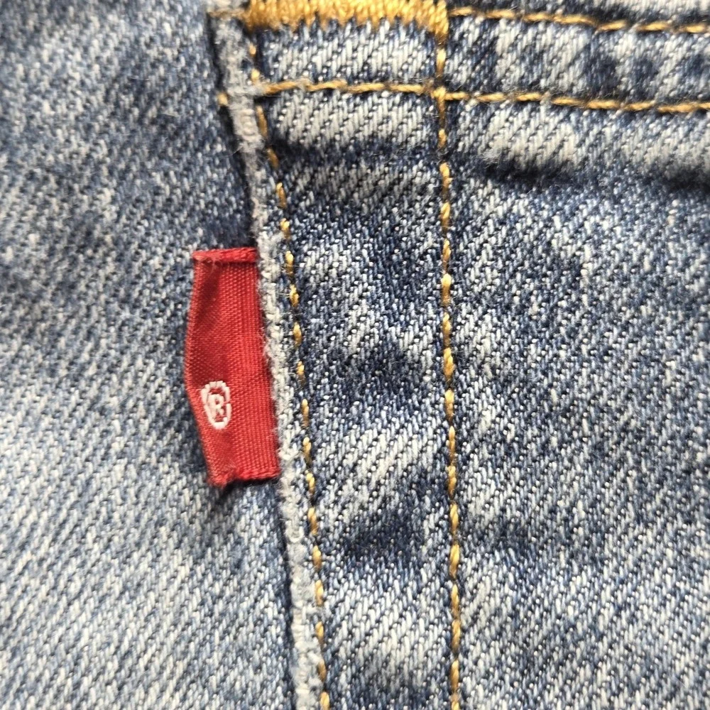 Levis 514 Jeans Mens 30x28 Blue Regular Fit Straight Denim Pants Medium Wash